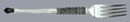 Diana Carmichael Dessert Forks Crystal Jet (Set Of 6) & Pouch