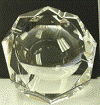 Cigar Ashtray - Crystal Round