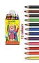 Adel Colour Pencils 12  Jumbo Trio - Min orders apply, please co