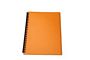 Polyk Spiral Bound Display Book 20P Orng - Min orders apply, ple