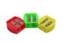 2Hole Plastic Sharpener 24 - Min orders apply, please contact sa