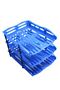 Econo Officer Letter Tray Stack Blue - Min orders apply, please
