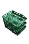 Econo Officer Letter Tray Stack Green - Min orders apply, please