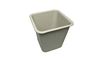 Waste Bin 12 Liter Grey - Min orders apply, please contact sales