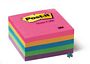 3M Post-It New Neon Cube Assorted - Min orders apply, please con