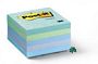 3M Post-It Cube Aqua Colours - Min orders apply, please contact