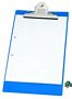 Clipboard Heavy Duty Pvc Blue - Min orders apply, please contact