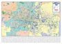 Map Wall Regional Gauteng Central M0043 - Min orders apply, plea