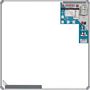 Parrot Whiteboard Non Magnetic Slimline 900X900 - Min orders app