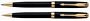 Parker Sonnet Matte Pen/Pencil Gold Trim Black - Min orders appl