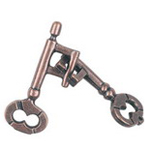 Separate the 2 keys and put back to start! - 3D Mind Puzzles Separate the 2 keys and put back to start! - 3D Mind Puzzles