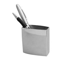 SILVER PEN HOLDER