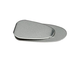 MATT SILVER MONEY CLIP  PLAIN