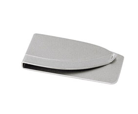 2 TONE SILVER MONEY CLIP  ARC