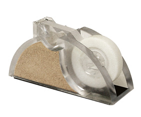 FROSTED TAPE DISPENSER & PAPERWEIGHT
