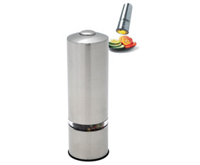 MSS BATTERY OPERATED PEPPER MILL W/LIGHT