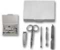 SS 5PC MANICURE SET IN ALUMINIUM BOX