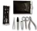 SS 5PC LADIES MANICURE SET IN BLK CASE