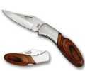440SS+WOOD  BILTONG  KNIFE W/NYLON POUCH