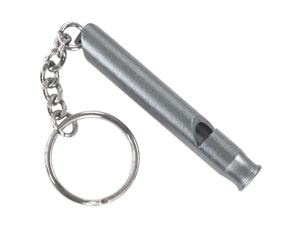 MATT SILVER KEYRING "WHISTLE"