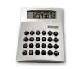 SILVER 8 DIGIT CALCULATOR   OBTUSE