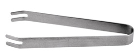 MATT STAINLESS STEEL ICE TONGS