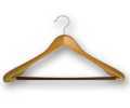 NATURAL WOOD DELUXE SUIT HANGER