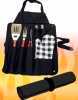 7PC SS BRAAI UTENSILS  & APRON SET