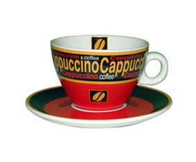 SET OF 2 COFFEE BAR CUP AND SAUCER