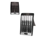 5Pc Screwdriver Set In Push Button B