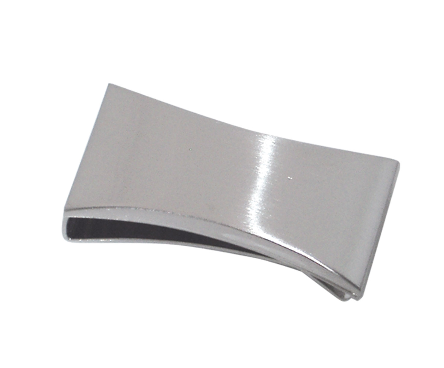 Silver Money Clip 'Convex'