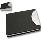 METAL BUSINESS CARD HOLDER W/SS LOGO PLATE