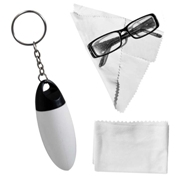 White Lens Cloth In Pvc Pouch