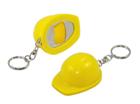 Yellow Bottle Opener Keyring 'Helmet' (6.2X4.7X3.5Cm)