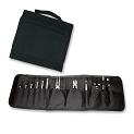 22 Piece compact tool set in fold up canvas pouch 945*15cm open)