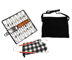 3Pcs Braai Set In Zip Up Carry Bag W