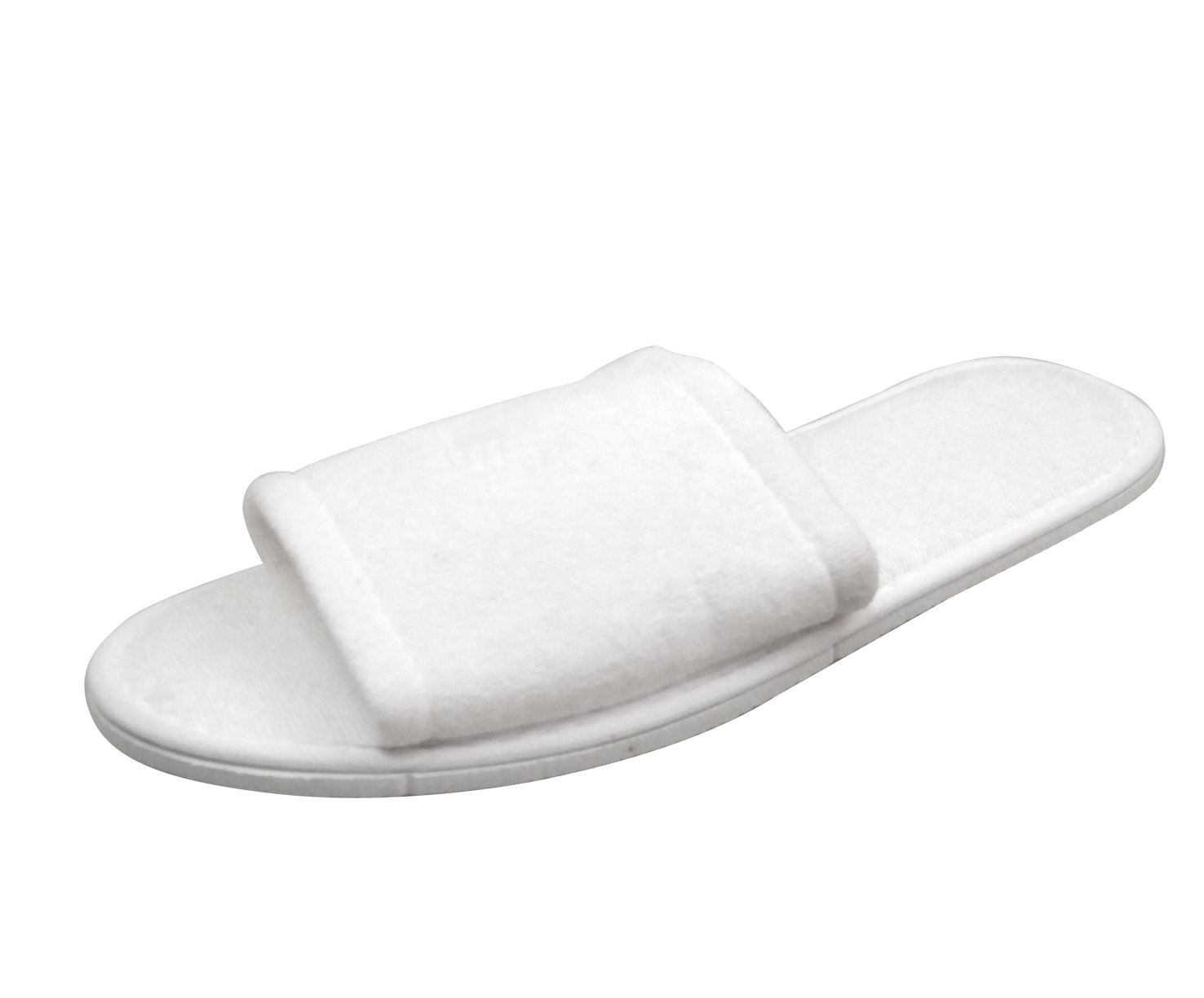 Beige Blanket Slippers Closed Toe (Large)