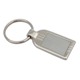 TWO TONE SILVER KEYHOLDER RECTANGLE