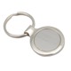 Two Tone Silver Keyholder  'Round'