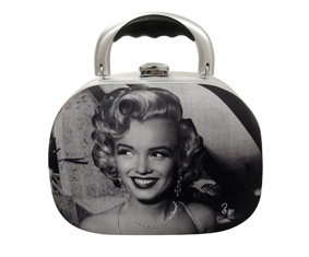 Hard Vanity Case W/Marilyn Monroe De