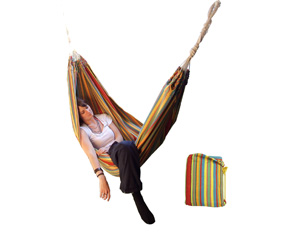 Brazillian Striped Cotton Hammock