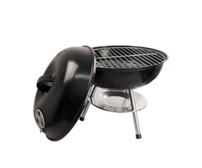 Mini Kettle Braai Black With Drip Tr