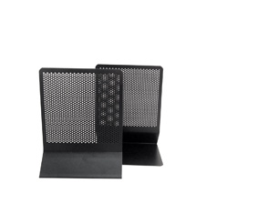 Black Mesh Bookends (Set Of 2)