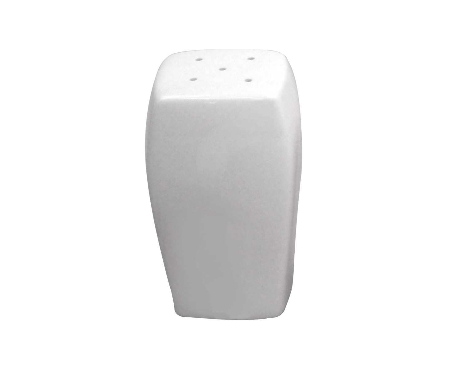 White Bone China  Pepper Shaker (12