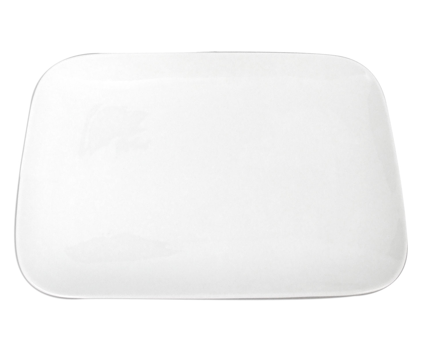 W/Bone China L/ Rectangular Plate 22