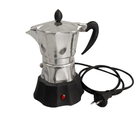Aluminium Electric 6 Cup Espresso Maker(14X10X20.5Cm) Aluminium Electric 6 Cup Espresso Maker(14X10X20.5Cm)