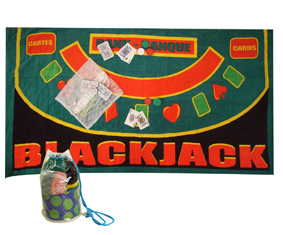 100% Cotton Game Towel Blackjack (147.5X76.5Cm)