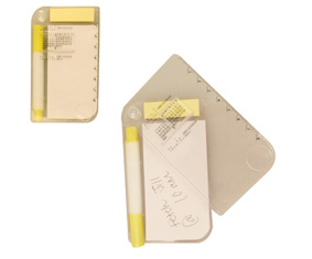 Notebook Yellow Stick Yellow Pen (11X6.5Cm)