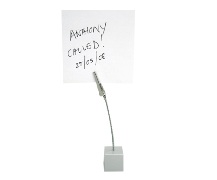 Silver Memo Clip Cube (10.5Cm)