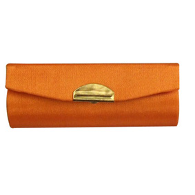 Single Satin Lipstick Case Orange (Min Order: Pack Of 12) (8.5X3